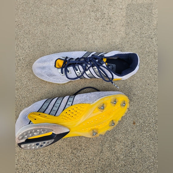 adidas adiPRINE 4LD Track and Field spikes sz 8 - Picture 5 of 9